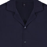 Wahts Doorknoop Shirt | Navy