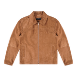 Arma Suede Overshirt | Bruin
