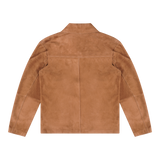 Arma Suede Overshirt | Bruin