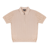 Armani Polo Zip | Beige