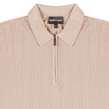 Armani Polo Zip | Beige