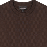 Armani T-Shirt | Donker Bruin