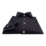 Borrelli Shirt | denim zwart