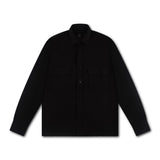 Genti Overshirt | Zwart