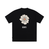 Genti T-shirt | Zwart