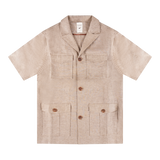 Maffeis Overshirt | Donkerbeig