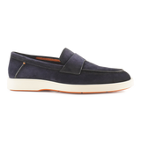 Santoni Loafer | Donker Blauw