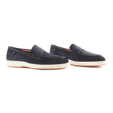 Santoni Loafer | Donker Blauw