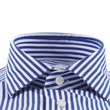 Xacus Shirt | Blauw/Wit
