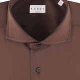 Xacus Shirt | Donker Bruin