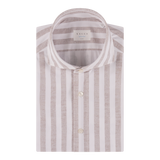 Xacus Shirt Gestreept | Beige