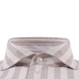 Xacus Shirt Gestreept | Beige