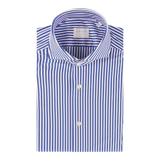 Xacus Shirt Gestreept | Blauw