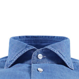 Xacus Shirt Jeans | Blauw