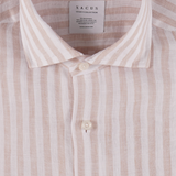 Xacus gestreept Shirt | Beige