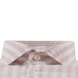 Xacus gestreept Shirt | Beige