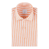 Xacus gestreept Shirt | Oranje