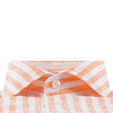 Xacus gestreept Shirt | Oranje
