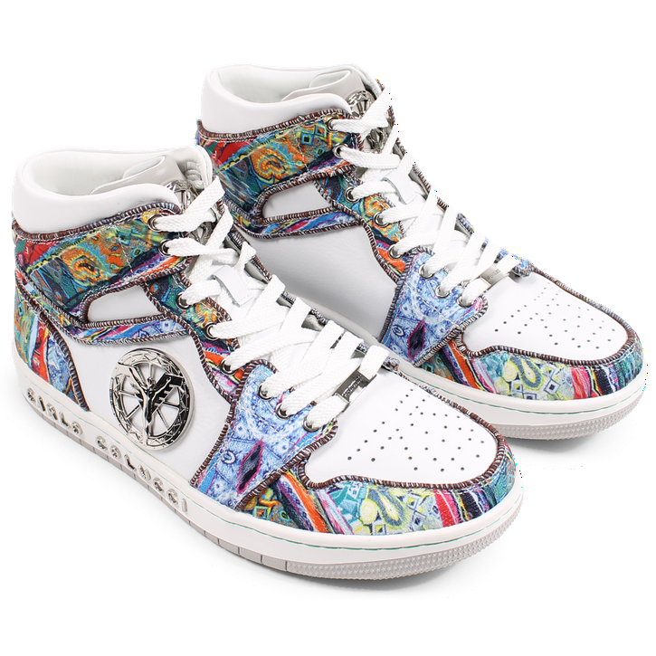 Carlo Colucci High Top Sneaker Wit Tijssenmode